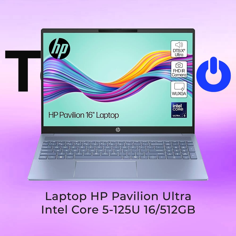 Laptop HP Pavilion Ultra 5-125U 16/512GB B2CV3EA
