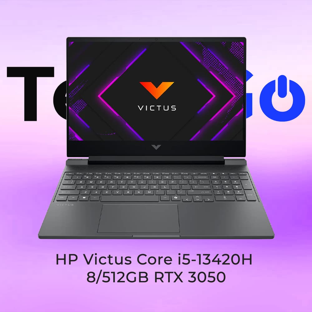 Laptop HP Victus Core i5-13420H 8/512GB RTX 3050 BD1X4EA